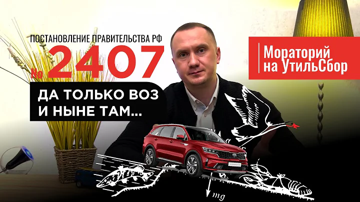 Постановление Правительства РФ №2407! Льготный УтильСбор. Так ли все хорошо? | Касьянов