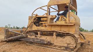 รีวิวสายดันในตำนานหาดูยากยังหล่อจัด KOMATSU D80A BULLDOZER