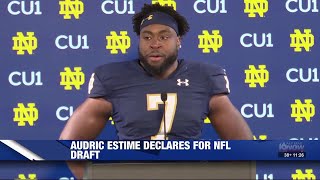 Notre Dame running back Audric Estimé declares for NFL Draft