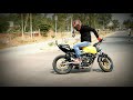 King stunts on pulsar 220