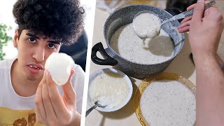 24 Saat Boyunca Beyaz Renk Yemekleri̇ Yedi̇m