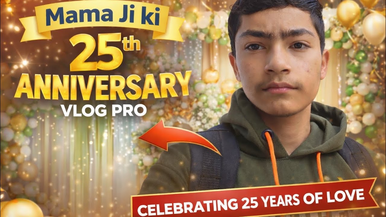 25 Saal Ka Safar ❤️ | Mama Ji Anniversary Special Vlog