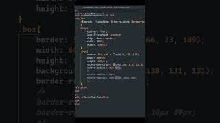 Border Radius in 1 min | Tutorial for beginners.