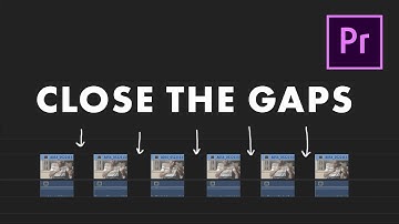 How To Close ALL Gaps with One Click | Premiere Pro Tutorial