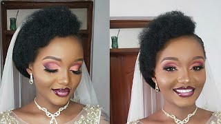 JIFUNZE MBINU MBALIMBALI ZA KUPAMBA BI HARUSI. TECHNIQUES ON BRIDE'S MAKEUP