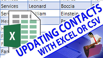 Updating Contacts With Excel or CSV | FileMaker Training