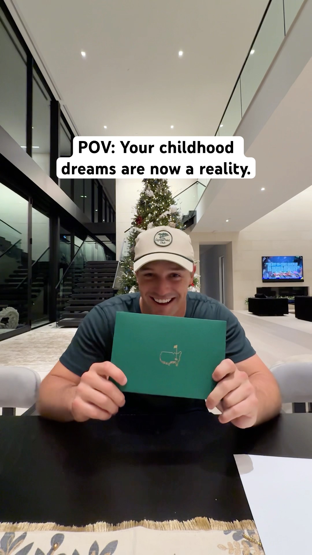 Every golf kids dream… an invitation to The Masters