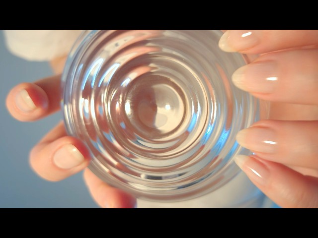 ASMR - Glass Tapping & Glass Sounds [No Talking]