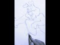 Drawing Spike the Bulldog from Tom & Jerry - Part 1