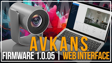 AVKANS AV E20 Web Interface