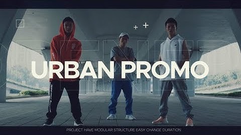 After Effects Template: Urban Glitch Intro