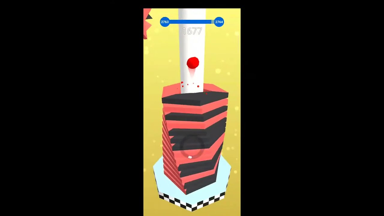 Playing stack ball 3d live ⚽ and making records #shorts #viral - YouTube