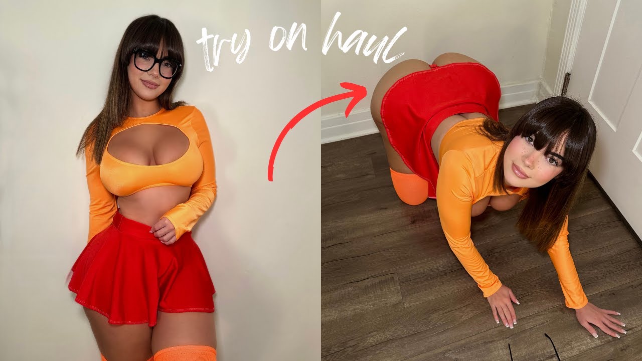 [4K] HALLOWEEN COSTUMES TRY ON HAUL *SPICY* | Salomé Muñoz - YouTube