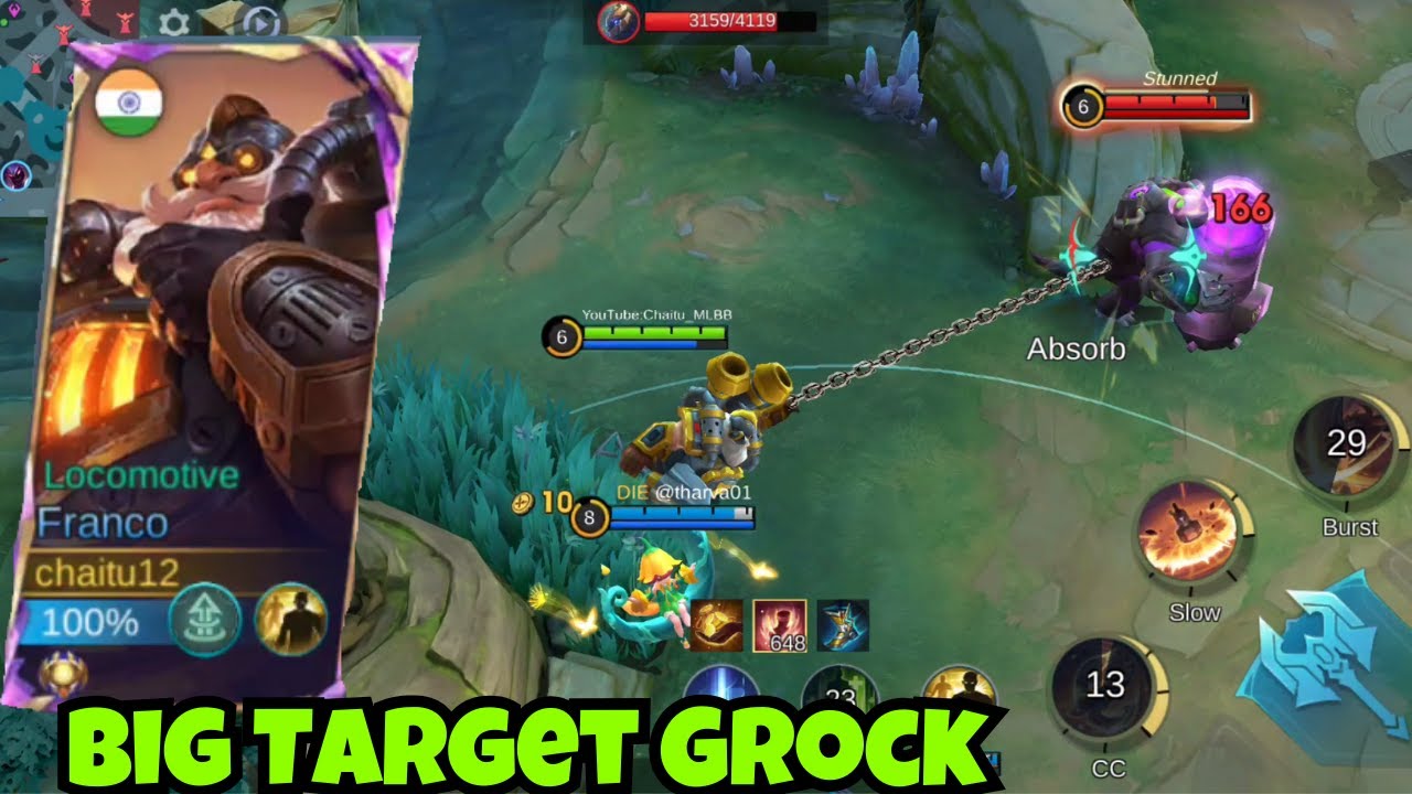 FRANCO DOMINATES GROCK! 💪 Unstoppable Tank Plays | MVP Gameplay | MLBB