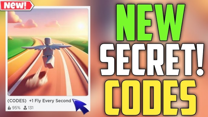 1 Fly Every Second Codes - Roblox December 2023 