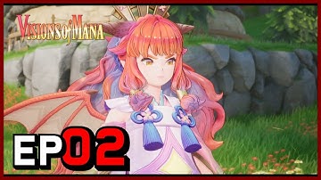 Visions of Mana - Playthrough EP. 2 - Search for the Alm of Wind!!