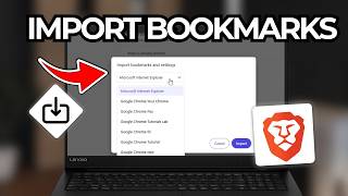 How To Import Bookmarks And Settings In Brave Browser (Tutorial 2026) screenshot 4