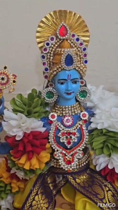 Sri Lakshmi Narayana idols 🙏 #shorts #art #craft #decorationideas #doll #viral #handmadedolls #mini