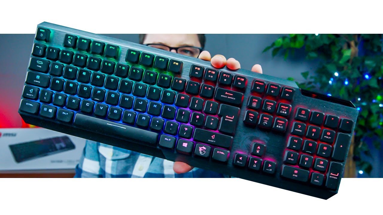 MSI Vigor GK50 Low-Profile Gaming Keyboard Review 