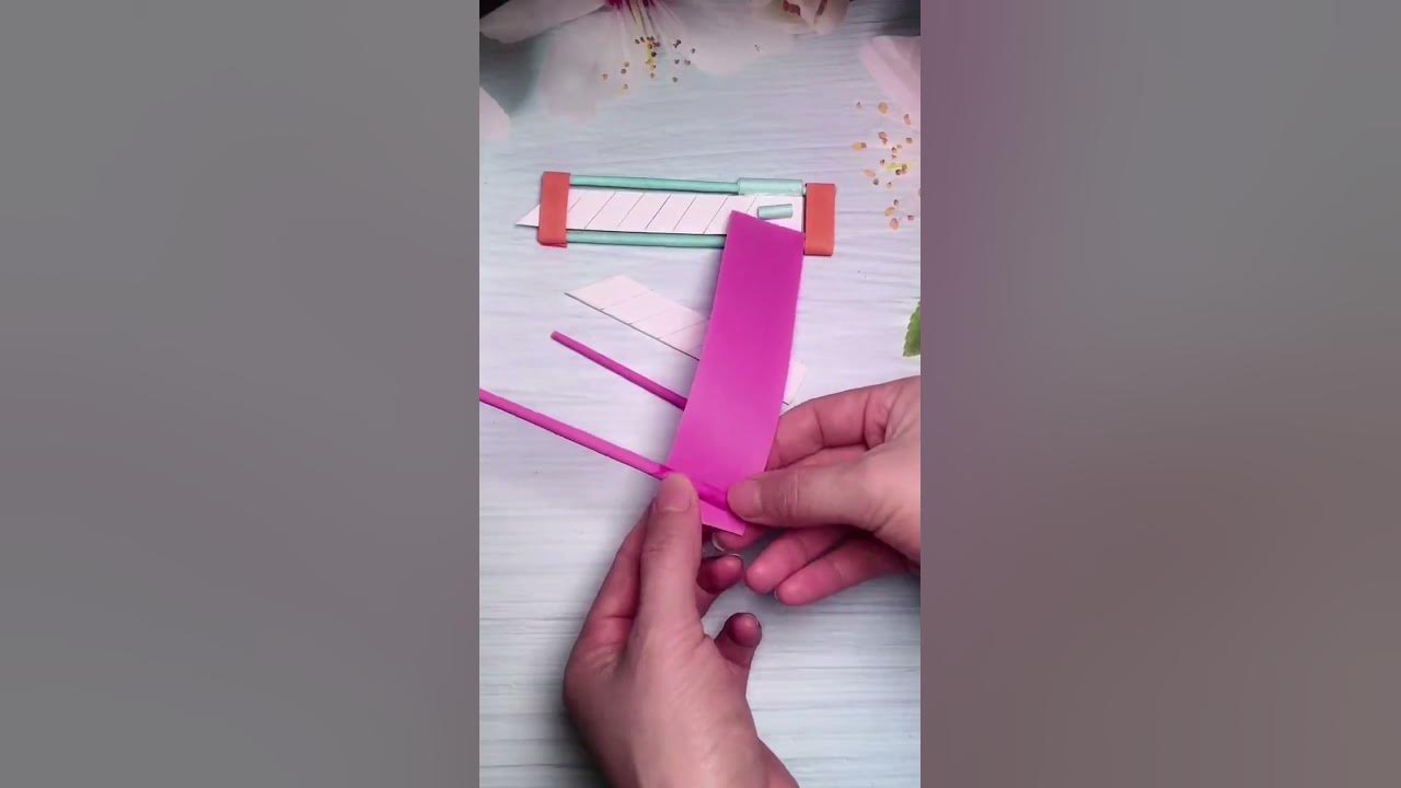 DIY Creation of cutter from paper 