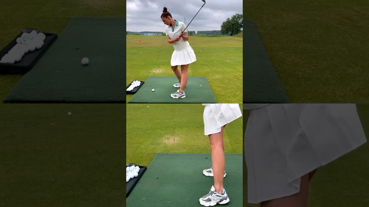 Играла в гольф или позировала? Решать вам👉 