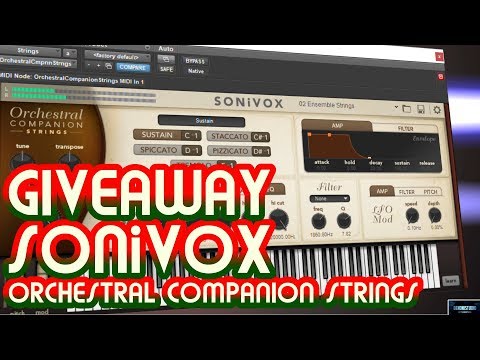 GIVEAWAY | SONiVOX ORCHESTRAL COMPANION STRINGS [ENDS DEC. 8, 2017]