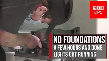 How do you install a 10 pallet Kitamura?