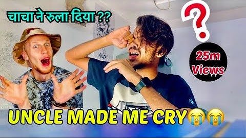 चाचा ने आज रुला दिया 😭😭। uncle made me cry #असुबाबा #crying #nakhralipaan #keolri  #viralvideo 🔥