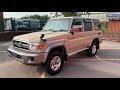 2015 Toyota Land Cruiser 70 Series 30th Anniversary For Sale at Ron Hodgson Specialist Cars