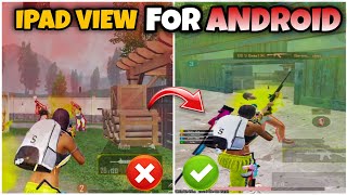 How To Get Ipad View In Bgmi In Android 2024 Bgmipubg Mobile Tips And Tricks Kiddo Bgmi