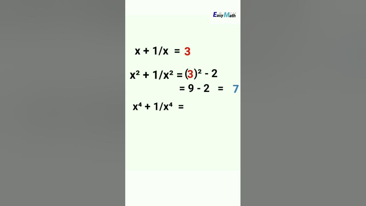 Trick Your Teacher: Solve X⁴ + 81 / (X + 3) In Seconds - zo84nrh