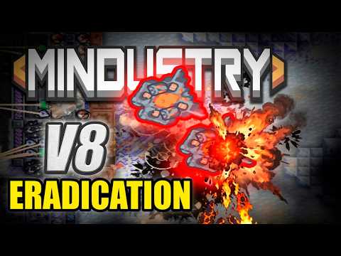 I Tried Mindustry’s ERADICATION Difficulty on V8...Huge Mistake
