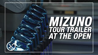 INSIDE THE MIZUNO TOUR TRAILER // How Mizuno Supports Their Players at The Open Championship