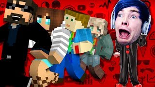 DanTDM wants to kill ME! Gaming YOUTUBER Murder Run! in Minecraft!