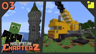 Halfsun SMP (Ep03) - Starting The Base.....And A Shop!! (Minecraft 1.16.2 2020)