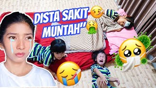 DISTA SAKIT GAK MASUK SEKOLAH😭 !! ADIK'NYA NANGIS #viralvideos