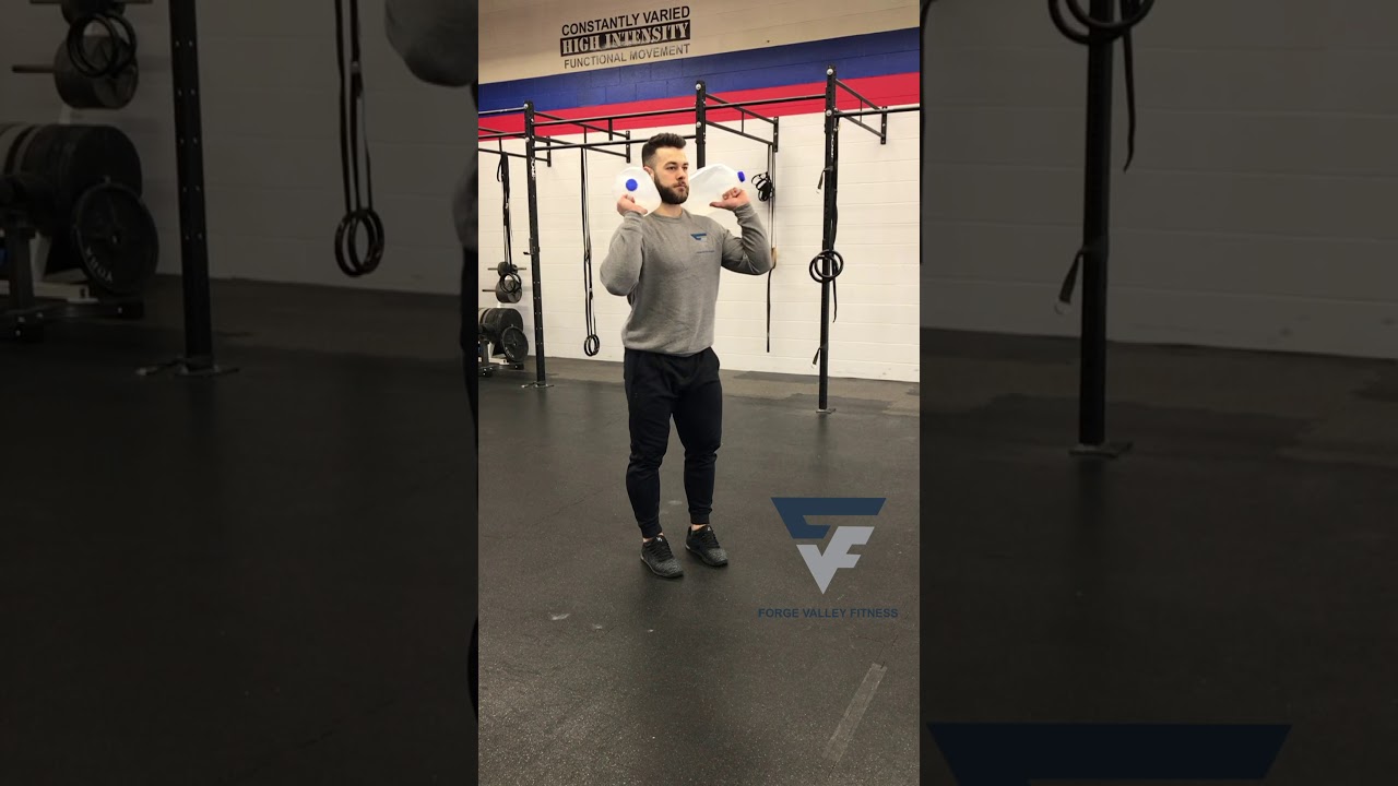 Water Jug Lunges