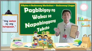 Pagbibigay ng Wakas sa Napakinggang Teksto