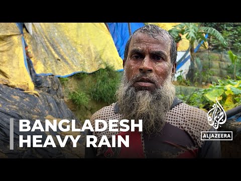 Thousands of rohingya refugees displaced in bangladesh floods, landslides