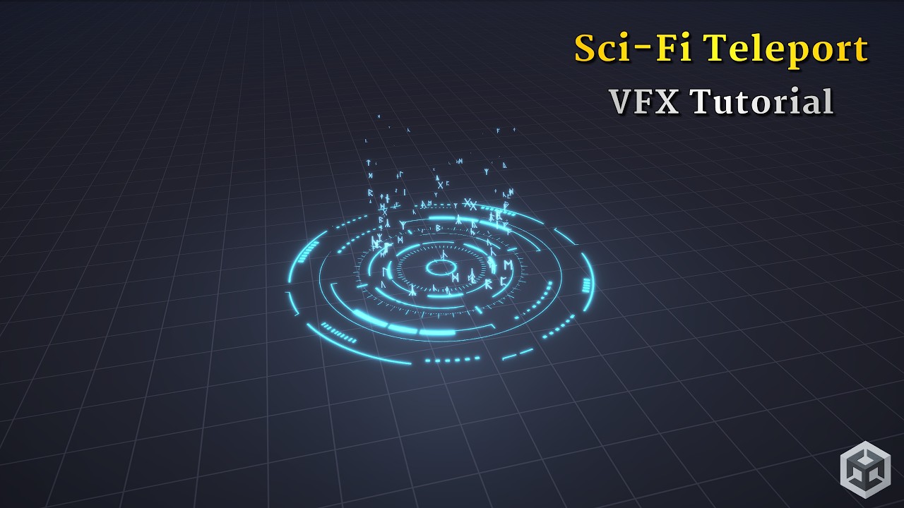 Unity Sci-Fi Teleport VFX Tutorial - YouTube