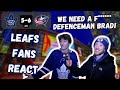 Leafs fans react a 5 goal comeback in a 65 loss tor 56 cbj