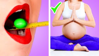 BEST PREGNANCY HACKS | SITUAÇÕES ENGRAÇADAS DA GRAVIDEZ | Dicas DIY e Situações Divertidas