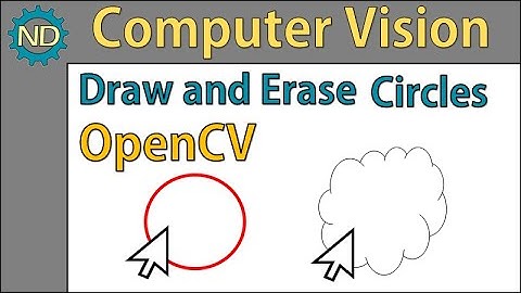 Computer Vision- (OpenCV) Draw and Delete Circles using MouseCallbacks