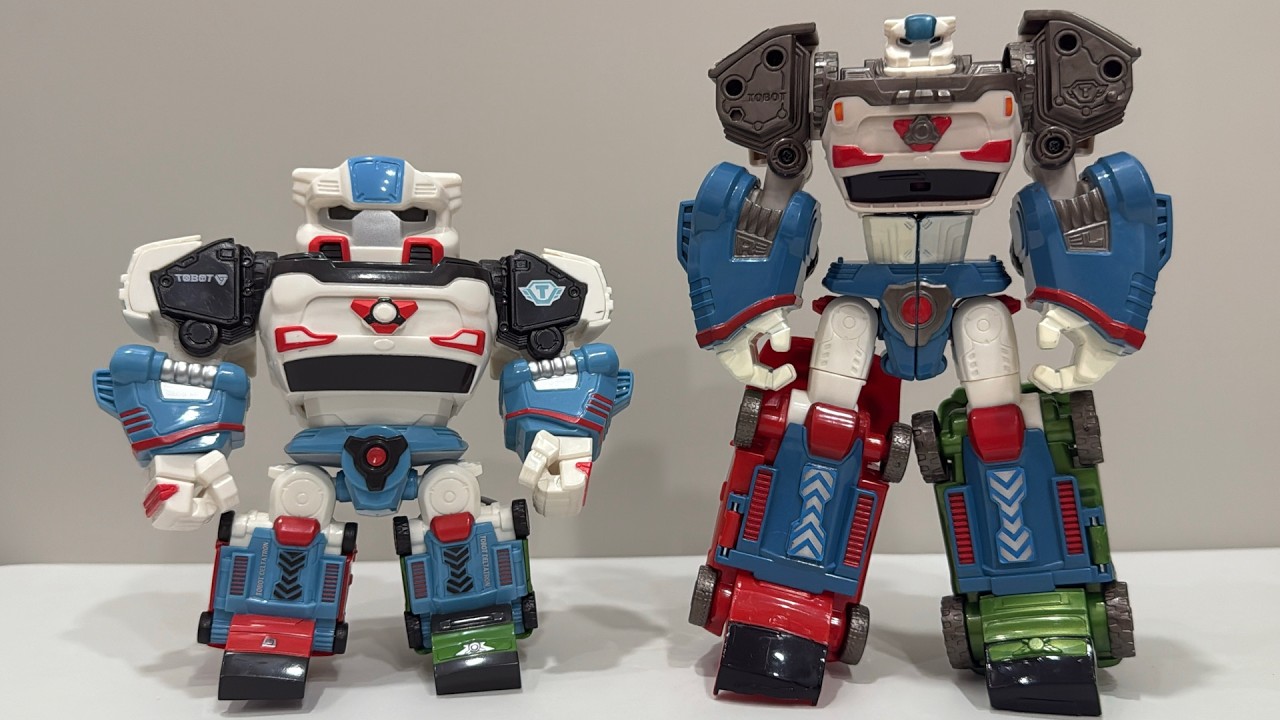 또봇 델타트론 미니 & 미니미니 Tobot Deltatron mini & mini mini - YouTube