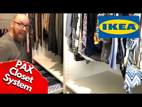 Joining IKEA Pax Closet System Units Together