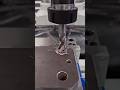 #mechanic #technology drilling iron with an industrial drill