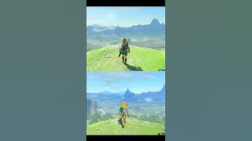 Zelda: Breath Of The Wild VS Tears of the Kingdom - Comparação
