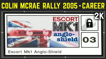 Colin McRae Rally 2005 - Career: Escort MK1 Anglo Shield - Advanced Difficulty - 1440p