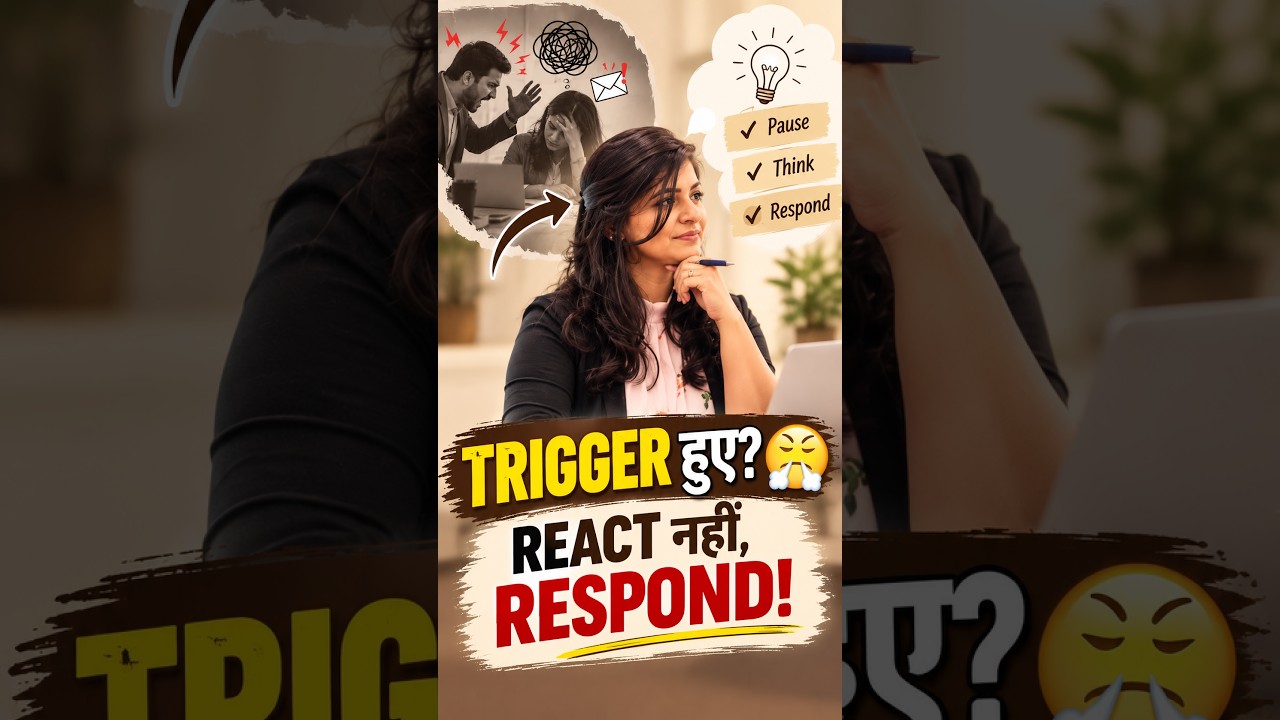 गुस्से में React मत करो! | NLP State Change Technique for Emotional Control #Shorts