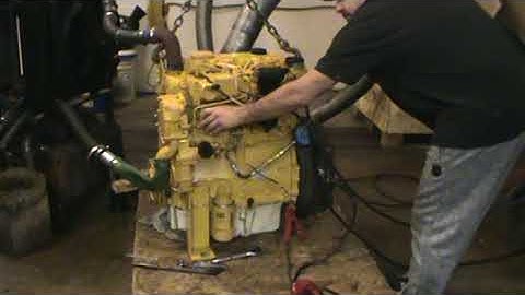 indianadiesel.com run in on a new 4.4L Caterpillar engine